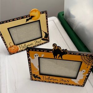Halloween Themed Picture Frames